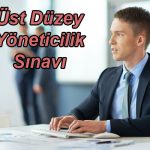 Üst Düzey Yöneticilik Sınavı