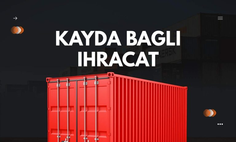 Kayda Bağlı İhracat Görünmeyeni Görmek
